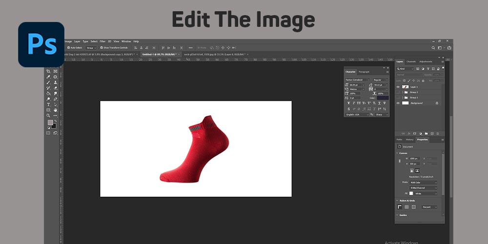 Edit The Images with masking
