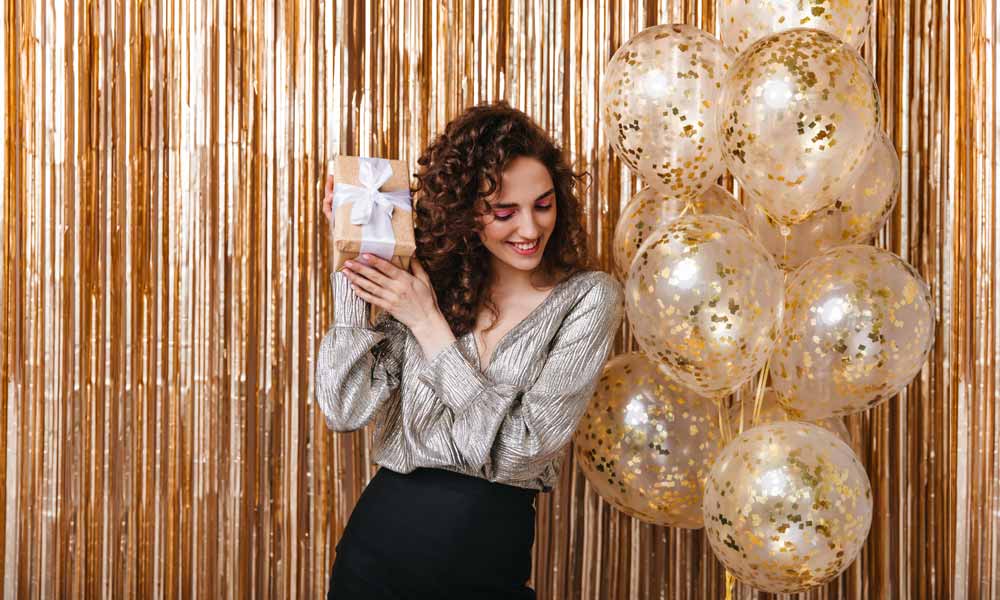 Capturing Birthday Photos With A Fringe Backdrop