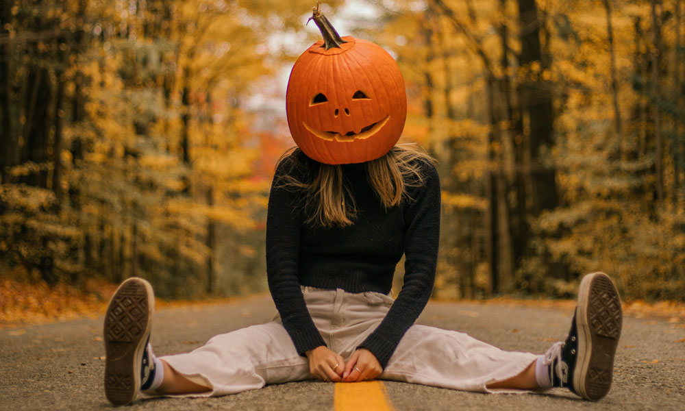 Take On The Role Of A Pumpkin Head
