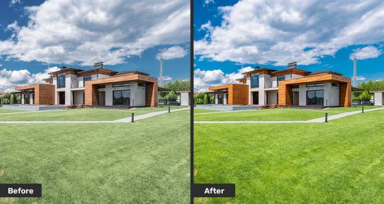 photo editing for real estate