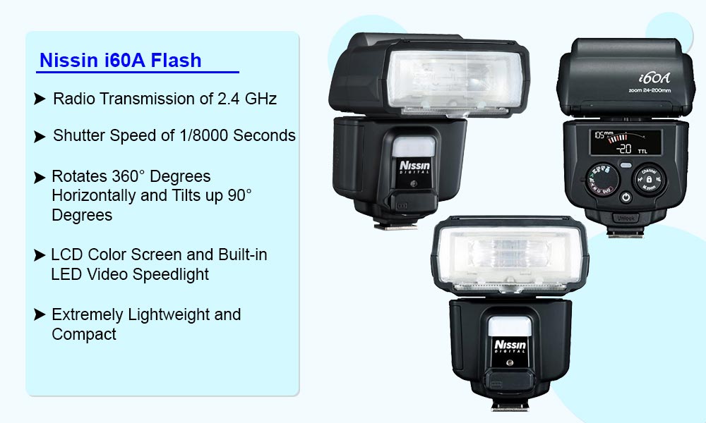 Nissin i60A Flash [Flash For Nikon Cameras]