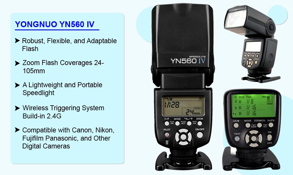  YONGNUO YN560 IV [LCD Flash Trigger Remote Controller]