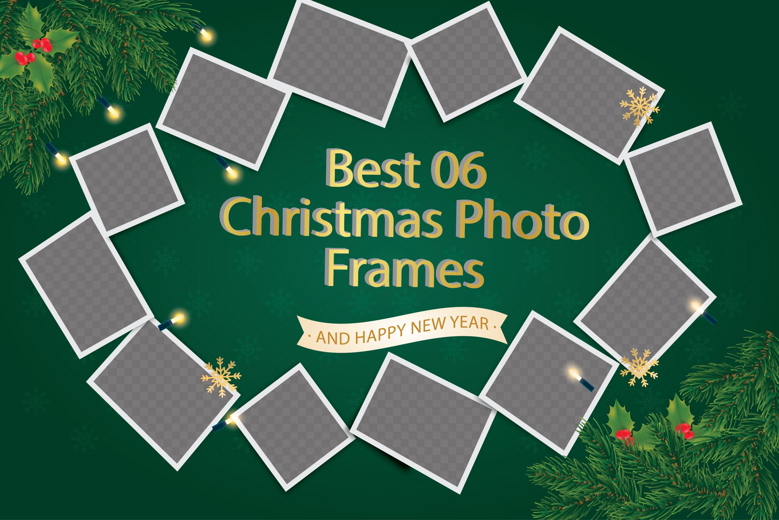 best christmas photo frames