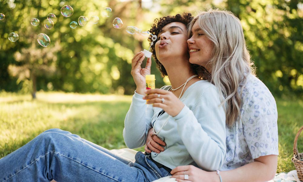 Blowing Up Bubbles with Friend